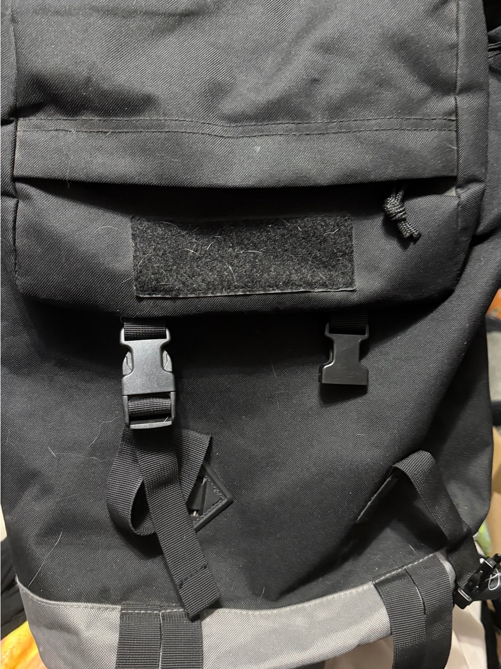 Black laptop bag